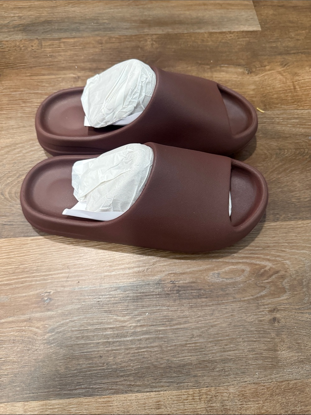 Yeezy Women's Slide Sandals in Deep brown.(No box)